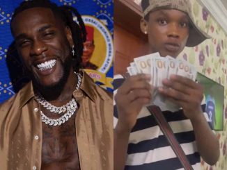 Burna Boy Blesses an Upcoming Artist with a Hit Record and N1.3 Million